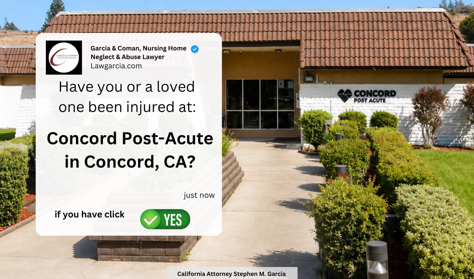 Concord Post Acute in Concord, California
